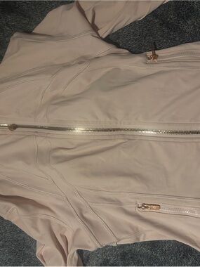 lululemon rosegold  Jacket with Rose Gold Hardware